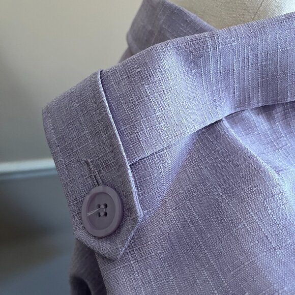 Alfred Dunner Lilac Spring/Summer Blazer  Size 18 NWT - Picture 6 of 10